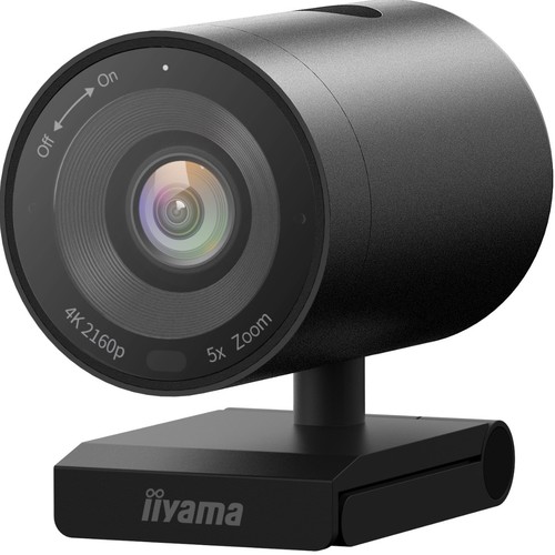 מצלמת רשת IIYAMA 4K UHD 120° w/Mic Webcam