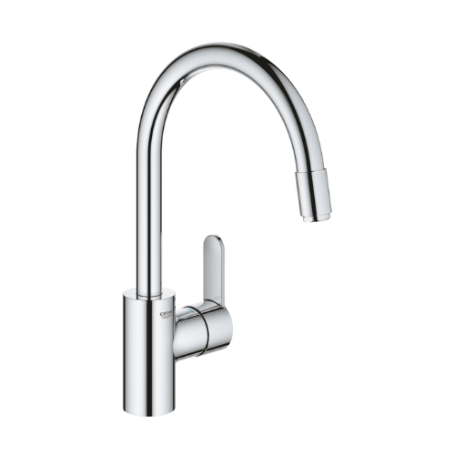 ברז ברבור נשלף Grohe 31126004 לכיור מטבח Eurostyle Cosmopolitan | כרום ניקל