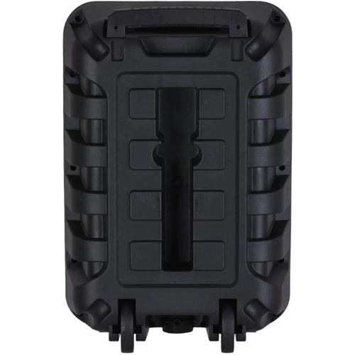 בידורית קריוקי נגררת Greatnice GTS-1593 30W עוצמתית 12 אינץ׳ עם תאורת RGB + מיקרופון חוטי ושלט רחוק