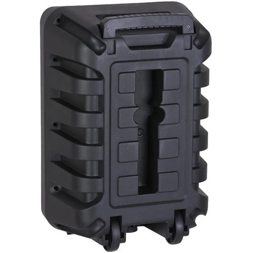בידורית קריוקי נגררת Greatnice GTS-1593 30W עוצמתית 12 אינץ׳ עם תאורת RGB + מיקרופון חוטי ושלט רחוק