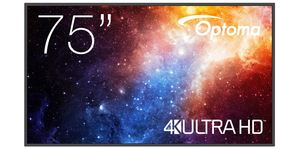 מסך מקצועי בגודל 75 Optoma N3751K אופטומה