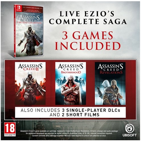 Nintendo Switch Assassin’s Creed The Ezio Collection