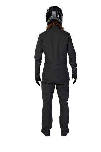 חליפת נהיגה פוקס שחור - FOX RACING DEFEND DRIVE DUST SUIT V24