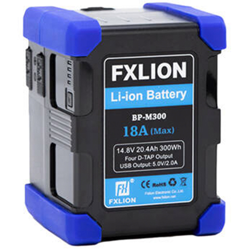 FXLION BP-M300 סוללת V-mount