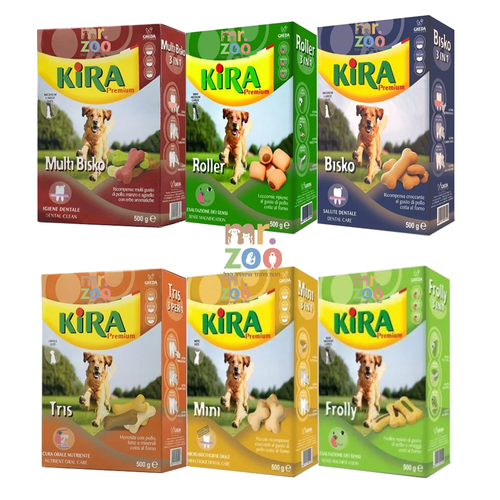 ביסקוויטים לכלבים קירה KIRA כל הטעמים