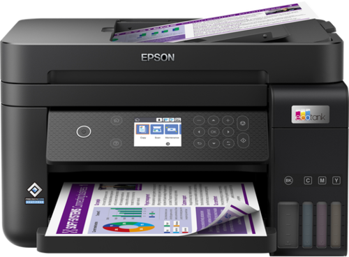 מדפסת ‏הזרקת דיו ‏משולבת Epson EcoTank L6270