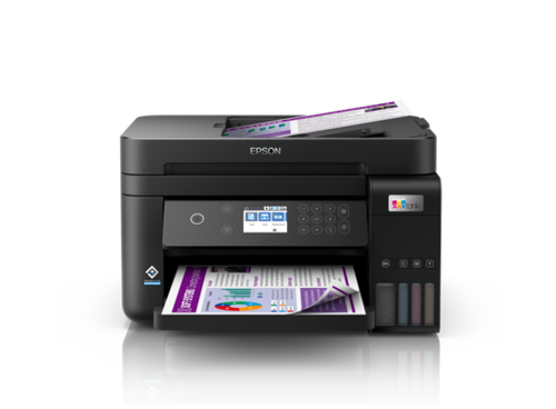 מדפסת ‏הזרקת דיו ‏משולבת Epson EcoTank L6270