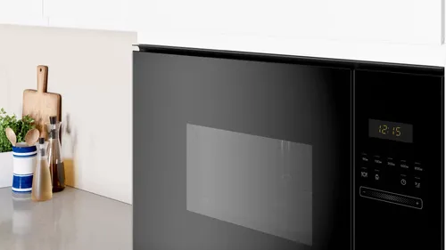 מיקרוגל בנוי  שחור 60 * 38 ס