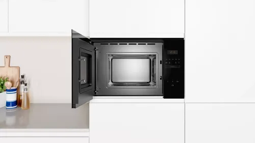 מיקרוגל בנוי  שחור 60 * 38 ס