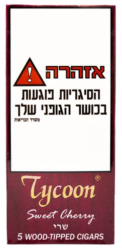 סיגר טייקון ווד טיפ שרי 5 יחידות