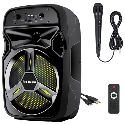 בידורית אלחוטית ניידת נטענת PROAUDIO BT-06