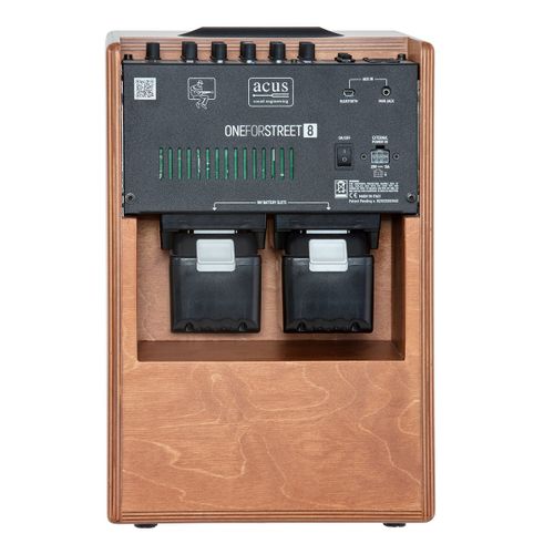 מגבר לאקוסטית נטען Acus Sound ONE FORSTREET 8 WOOD 90W rms Acus Sound