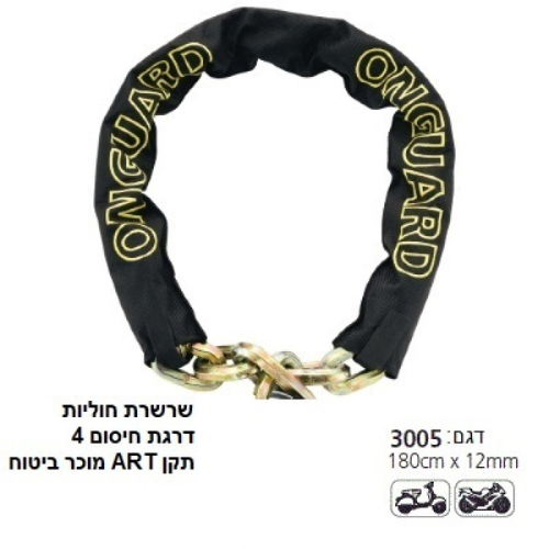 שרשרת מחוסמת 12 מ
