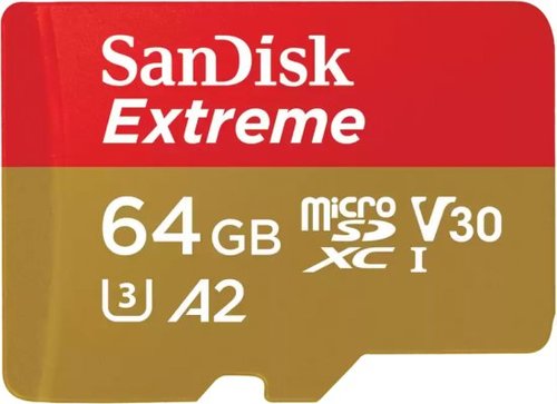 כרטיס זיכרון Sandisk Extreme Micro-SD 64GB 170MB/s A2