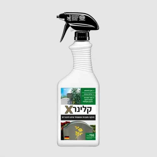 קלינר X - מנקה מצבות ומשטחי שיש חיצוניים