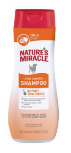 SHED CONTROL SHAMPOO - שמפו לכלבים נגד נשירה בניחוח הדרים 473 מ
