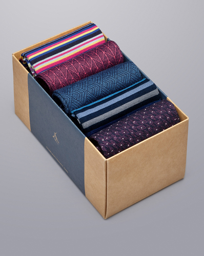 מארז 5 גרביים  multi 5 sock gift box
