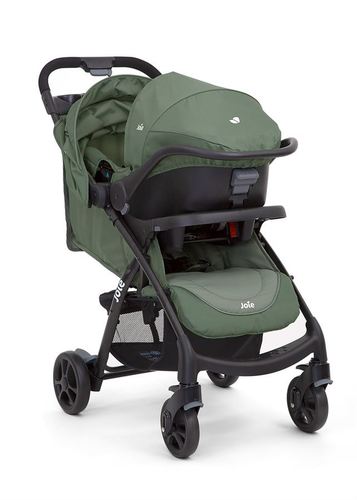 עגלה Muze LX travel system הכוללת סלקל - ירוק Laura | ג'ואי Joie