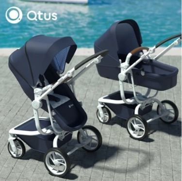 עגלה Qtus - כחול 