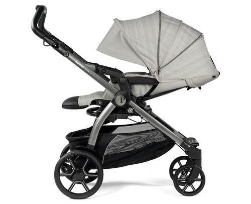 עגלת תינוק בוק פלוס עלית פרימיום Elite Premium 2021 - אפור בהיר Moonstone פג פרגו