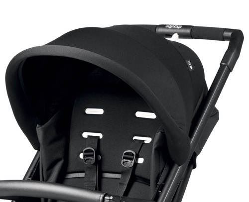עגלת תינוק קלילה הכוללת עריסה רכה טק TAK - צבע Black פג פרגו