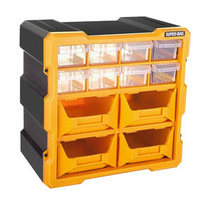 ארגונית רב תא קטנה 12 מגירות בגדלים 267*157*262 ממ Monoblock SUPER BAG170126-001