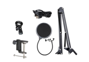 חבילת מיקרופון לפודקאסט SV-01USB STAR VOICE