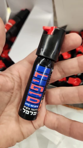 תרסיס גז פלפל להגנה עצמית 18 גרם 