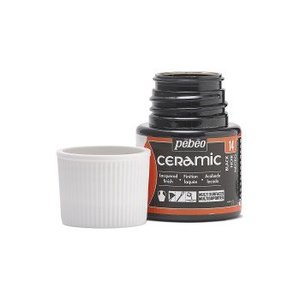 BLACK CERAMIC PEBEO