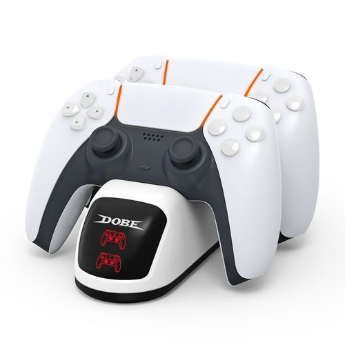 עמדת טעינה לשני בקרים Dualsense Dobe Charging Dock for PS5