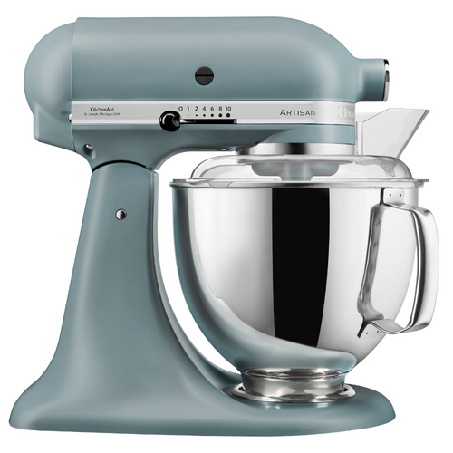 מיקסר 2 קערות בנפחים שונים KitchenAid כחול ערפילי(5KSM175EMF)
