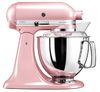 מיקסר 2 קערות בנפחים שונים KitchenAid ורוד משי(5KSM175ESP)