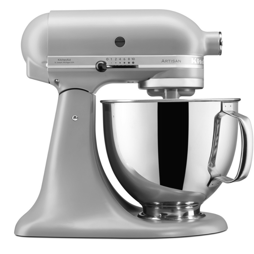 מיקסר שולחני 4.8 ליטר KitchenAid אפור מט(5KSM125EFG)