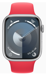 Watch 9 45mm Aluminum Rubber Sport GPS