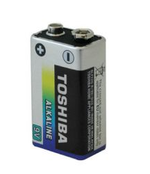 סוללת 9V בשרינק TOSHIBA 6LF22 SP-1A