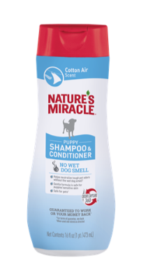 Puppy Shampoo & Conditioner - שמפו+קונדישינר לגורים בניחוח כותנה 473 מ