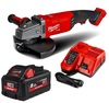 משחזת זווית "9 כולל סוללה 8AH דגם Milwaukee M18 FLAG230 XPDB