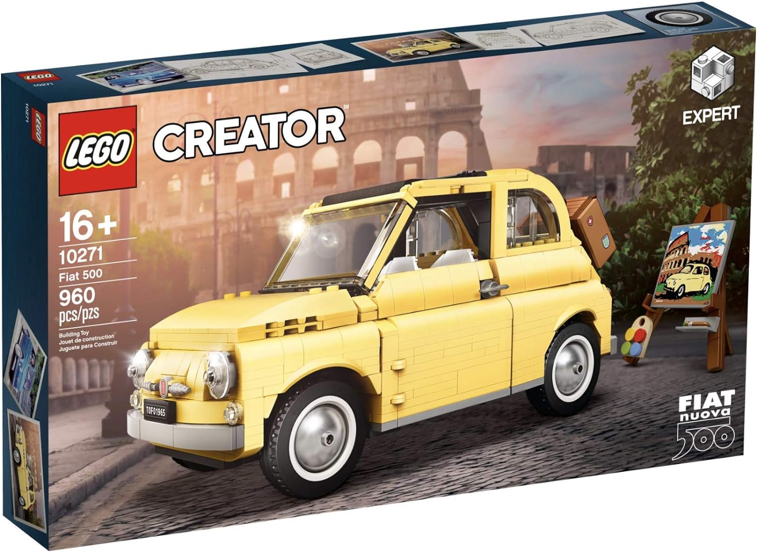 לגו Creator Expert Fiat 500 דגם מכונית (10271)