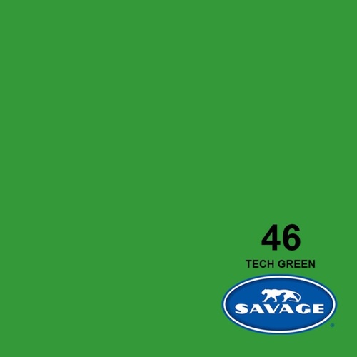 רקע נייר לצילום Savage Tech Green 2.72X11