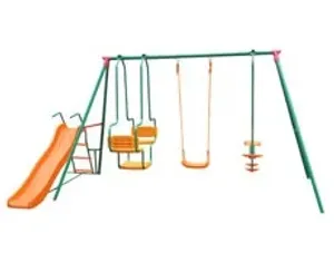 נדנדה משולבת עם מגלשה
