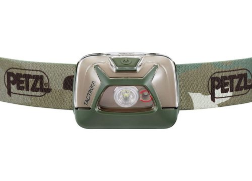 פנס ראש לחיילים תאורה אדומה עוצמה 350 PETZL TACTIKKA+ PLUS HYBRID