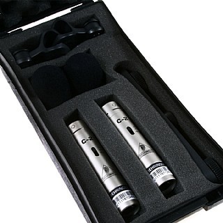 זוג מיקרופונים קונדנסר מותאמים Behringer C-2