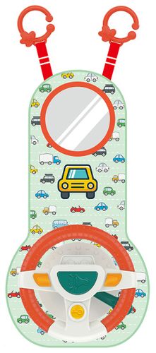 פעלולון אינטרקטיבי לרכב עם הגה ומראה