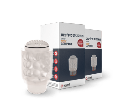 מארז זוג מחסניות סיליפוס לאלפא וסופר – שנה שלמה בלי אבנית, במחיר מארז
