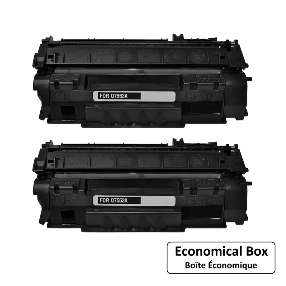 זוג טונרים חלופיים HP Q7553A