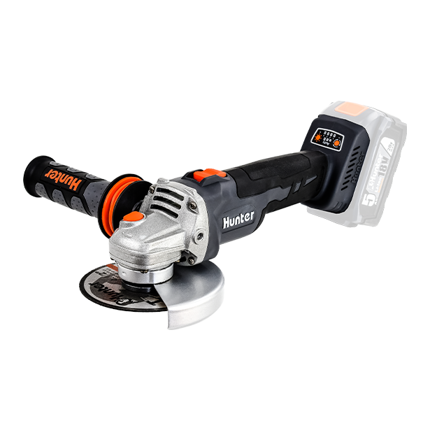 משחזת זווית נטענת "18V Brushless 5 - גוף בלבד