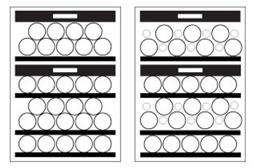 מקרר יין אינטגרלי JG45B