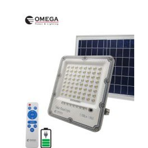 פנס הצפה נטען סולארי CHEETAH 1,100Lumen Omega