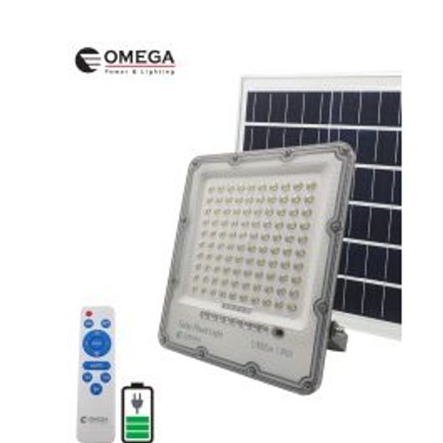 פנס הצפה נטען סולארי CHEETAH 1,900Lumen Omega