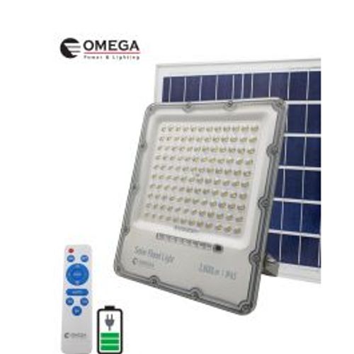 פנס הצפה נטען סולארי CHEETAH 2,800Lumen Omega